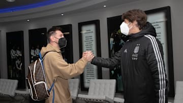 Lionel Messi Arrives To Argentina