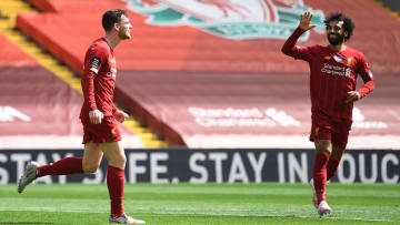 Andrew Robertson scored in the draw with Burnley