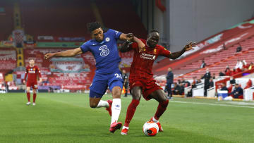 Liverpool and Chelsea in action at the end of last season.