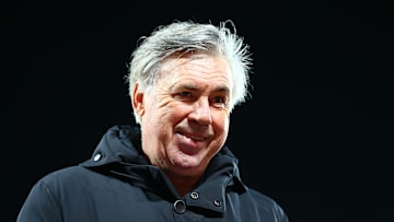 Carlo Ancelotti e il suo iconico sopracciglio inarcato
