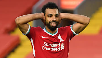 Mohamed Salah scored his third Premier League hat-trick on the opening day of the season against Leeds United