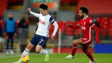 Son et Salah se sont tous les deux distingués lors de ce choc