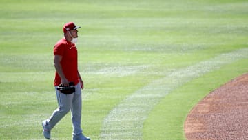 Mike Trout ya se está preparando para la temporada 2020