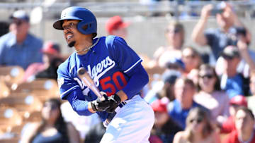 Mookie Betts podría tener un promedio de .400 puntos en una temporada corta