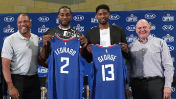 Los Angeles Clippers Introduce Kawhi Leonard & Paul George