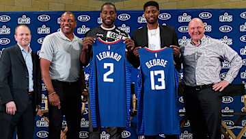 Los Angeles Clippers Introduce Kawhi Leonard & Paul George