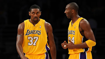 Ron Artest y Kobe Bryant fueron compañeros en los Lakers 