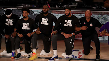 La NBA ha sido uno de los escenarios de protesta ante las injusticias