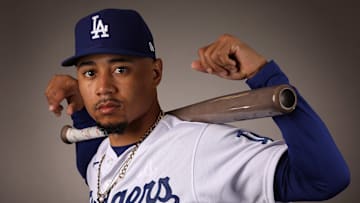Mookie Betts will make his Los Angeles Dodgers debut Sunday.