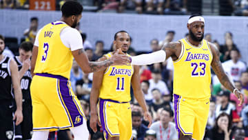 Los Angeles Lakers v Brooklyn Nets - NBA China Games 2019