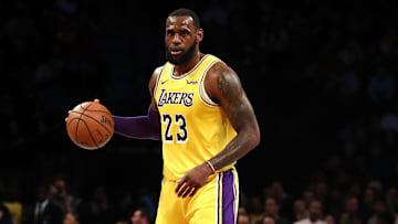 Los Angeles Lakers v Brooklyn Nets
