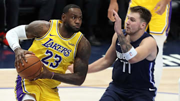 Luka Doncic y LeBron James suelen ser comparados entre sí constantemente