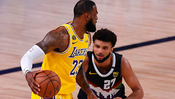 LeBron fue la figura de Lakers en el juego 4 ante Nuggets