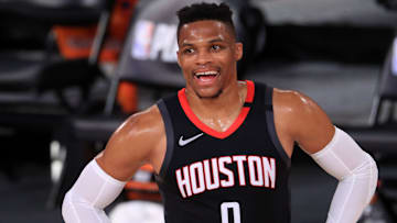 Russell Westbrook está envuelto en rumores de cambio 
