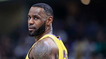 LeBron James was actually a hinderance to the Lakers in the first half against the Bucks Thursday.