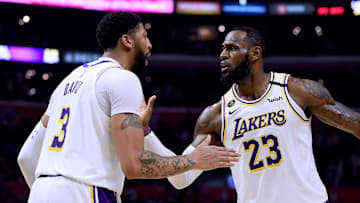 Davis y James son las dos grandes estrellas de los Lakers en la actualidad
