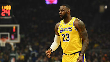 LeBron James habló antes del partido ante los Clippers en Navidad
