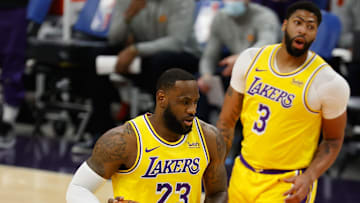 Davis y James son las estrellas de los Lakers en la temporada 2020-21 de la NBA