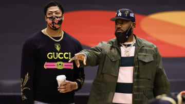 Anthony Davis and Lebron James. 