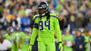 Seattle Seahawks defensive end Ziggy Ansah