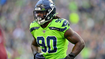 Seattle Seahawks pass rusher Jadeveon Clowney