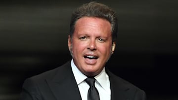 Luis Miguel en un concierto en Las Vegas