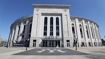 The New York Yankees had a special individual set to sing the national anthem at an April game.
