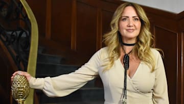 Andrea Legarreta se emocionó con Carlos Bonavides en Las Estrellas Bailan en Hoy