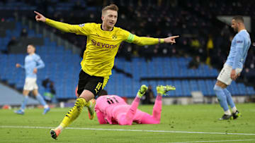Manchester City v Borussia Dortmund  - UEFA Champions League Quarter Final: Leg One