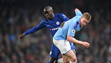 Kanté e De Bruyne são grandes nomes da atualidade no futebol