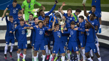 Il Chelsea festeggia la Champions League