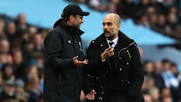 Pep Guardiola et Jurgen Klopp