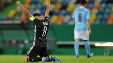 Houssem Aouar sera l'une des clés de la qualification des Lyonnais. 