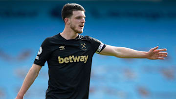 Declan Rice suffered a knee injury while on international duty Declan Rice suffered a knee injury while on international duty