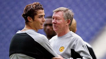Manchester United manager Sir Alex Fergu