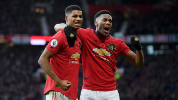 Marcus Rashford and Anthony Martial feature in this combined XI of players from this season's FA Cup semi finalists