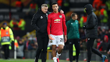 Ole Gunnar Solskjaer dan Mason Greenwood