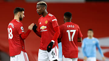 Bruno Fernandes et Paul Pogba n'ont pu pleinement s'exprimer face à Manchester City. 