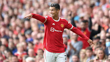 Cristiano Ronaldo avec Manchester United cette saison