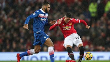 Manchester United v Stoke City - Premier League