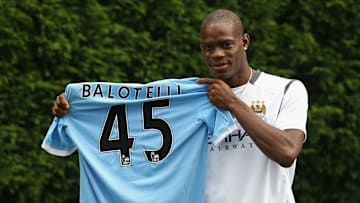 Mario Balotelli Presentation At Manchester City