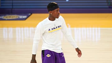 Dennis Schroder está disputando su primera campaña con Los Angeles Lakers