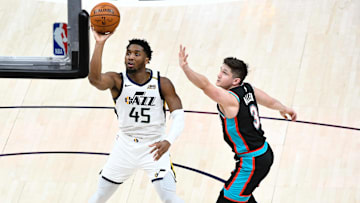 Donovan Mitchell es el principal responsable de la ofensiva del Jazz
