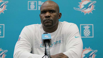 Brian Flores and the Miami Dolphins are looking to steer away some players from the Patriots in free agency