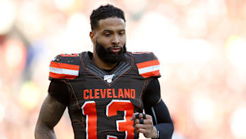 Cleveland Browns receiver Odell Beckham Jr. has been dealing with a painful hernia