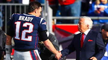 Patriots owner Robert Kraft says the plan is to sign Tom Brady.