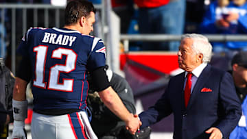New England Patriots owner Robert Kraft and quarterback Tom Brady