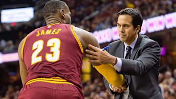 Spoelstra y LeBron trabajaron juntos durante 4 campañas en el Heat