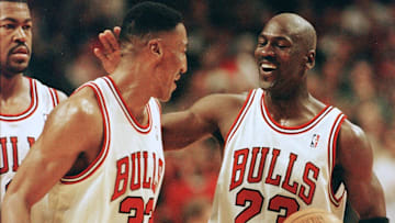 Jordan y Pippen ganaron seis campeonatos con los Chicago Bulls