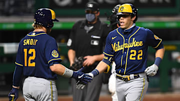 Christian Yelich bateó 12 jonrones en 2020